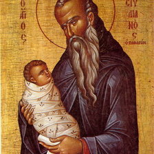 Схема вышивки «святой стилиан»