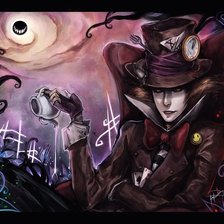 Схема вышивки «Шляпник»