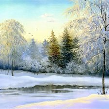 Схема вышивки «картина»