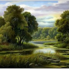 Схема вышивки «картина»