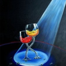 Схема вышивки «Dancing Wine»