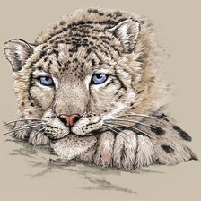 Схема вышивки «дикая природа»