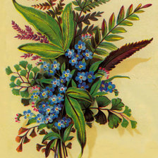 Схема вышивки «лесной привет»