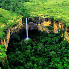 Схема вышивки «водопад»