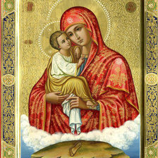 Схема вышивки «икона»