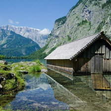 Схема вышивки «гірський будиночок»