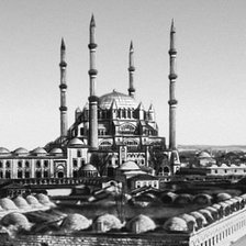 Схема вышивки «Мечеть»