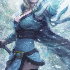 Схема вышивки «Crustal»