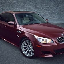 Схема вышивки «Авто БМВ червона»