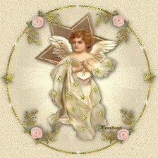 Схема вышивки «денежный ангел»