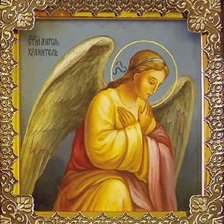 Схема вышивки «ангел»