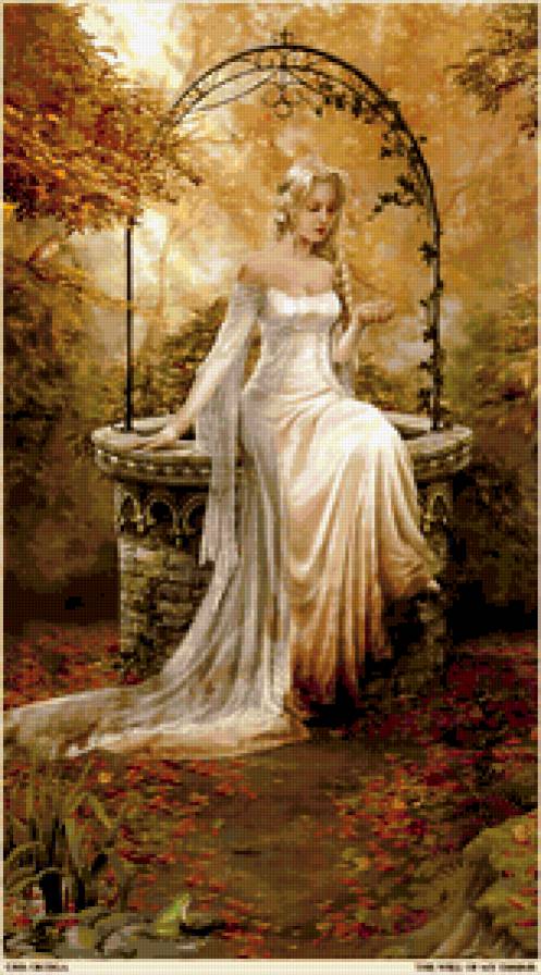 Фея лесного родника - волшебство, фея, девушка - предпросмотр