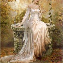 Схема вышивки «Фея лесного родника»