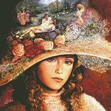 Схема вышивки «шляпа»