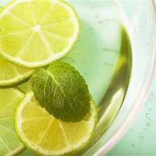 Схема вышивки «лимоны»