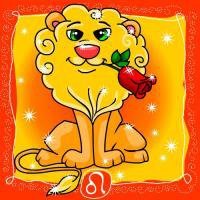 Схема вышивки «Лев»