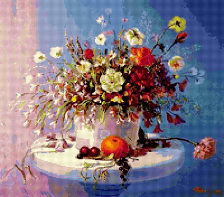 букет - цветы, букет, натюрморт - предпросмотр