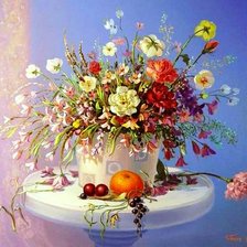 Схема вышивки «букет»