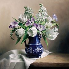 Схема вышивки «buket»