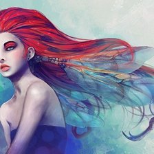 Схема вышивки «Фея»