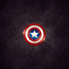 Схема вышивки «знак капитана америки»