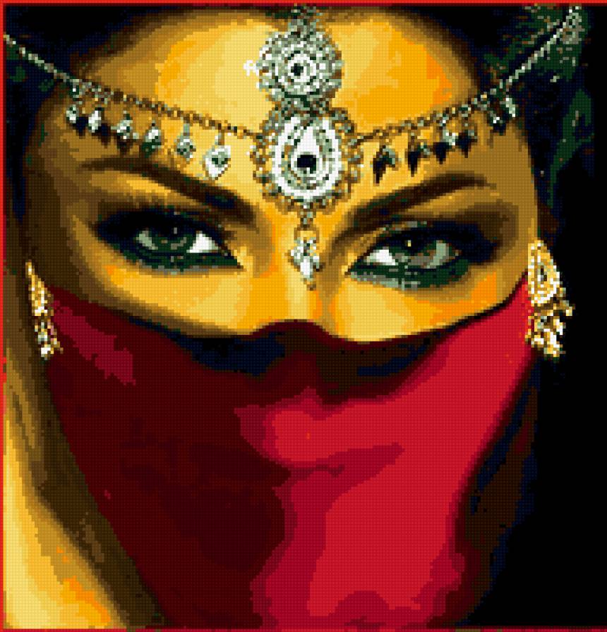 Глаза - восток, глаза - предпросмотр