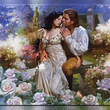 Схема вышивки «Любовь»