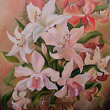 Схема вышивки «лилии-2»