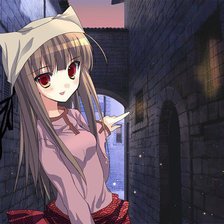 Схема вышивки «анимешка»