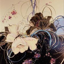 Схема вышивки «цветы»