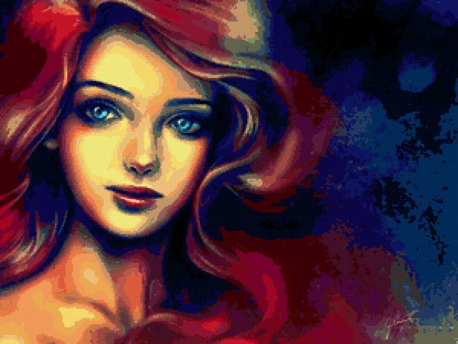 Ликния - ведьма, фентези, девушка - предпросмотр