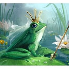 Схема вышивки «царевна-лягушка»