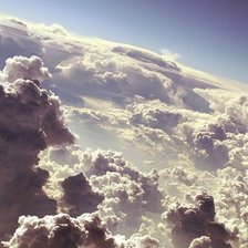 Схема вышивки «Небесные просторы»