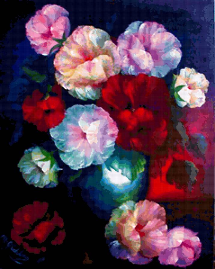 серия "букеты" - цветы - предпросмотр