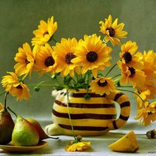 Схема вышивки «цветы»