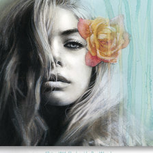 Схема вышивки «девочка»