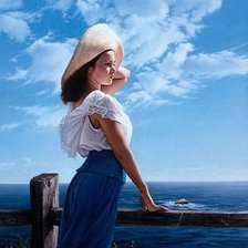 Схема вышивки «На море»