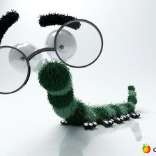 Схема вышивки «гусеничка»