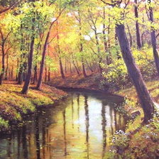 Схема вышивки «Осень»