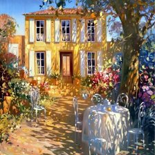 Схема вышивки «утро»