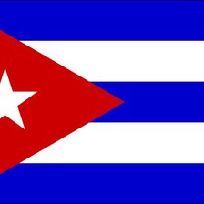 Схема вышивки «Flag Cuba»