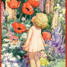 Схема вышивки «Удивление.»