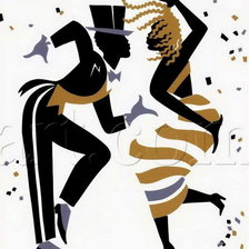 Схема вышивки «Танец страстный»