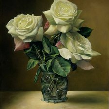 Схема вышивки «Три розы»