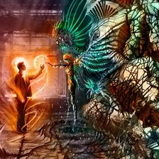 Схема вышивки «Фантазия»