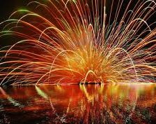 Схема вышивки «салют»