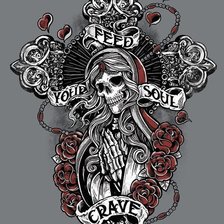 Схема вышивки «Soul»