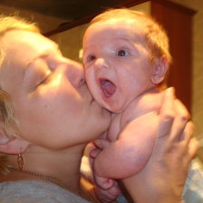 Схема вышивки «Бабушка с внуком»