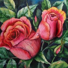 Схема вышивки «Серия "Букет"»