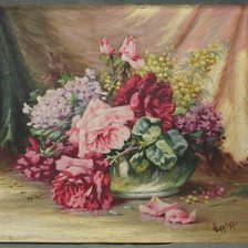 Схема вышивки «розы»